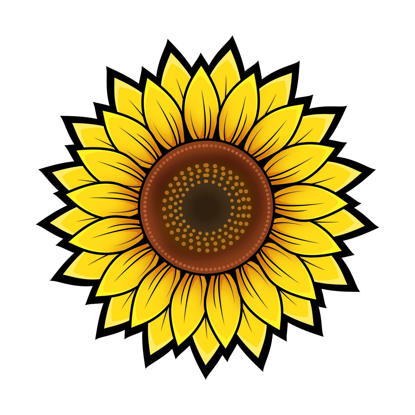 Sunflower Sticker